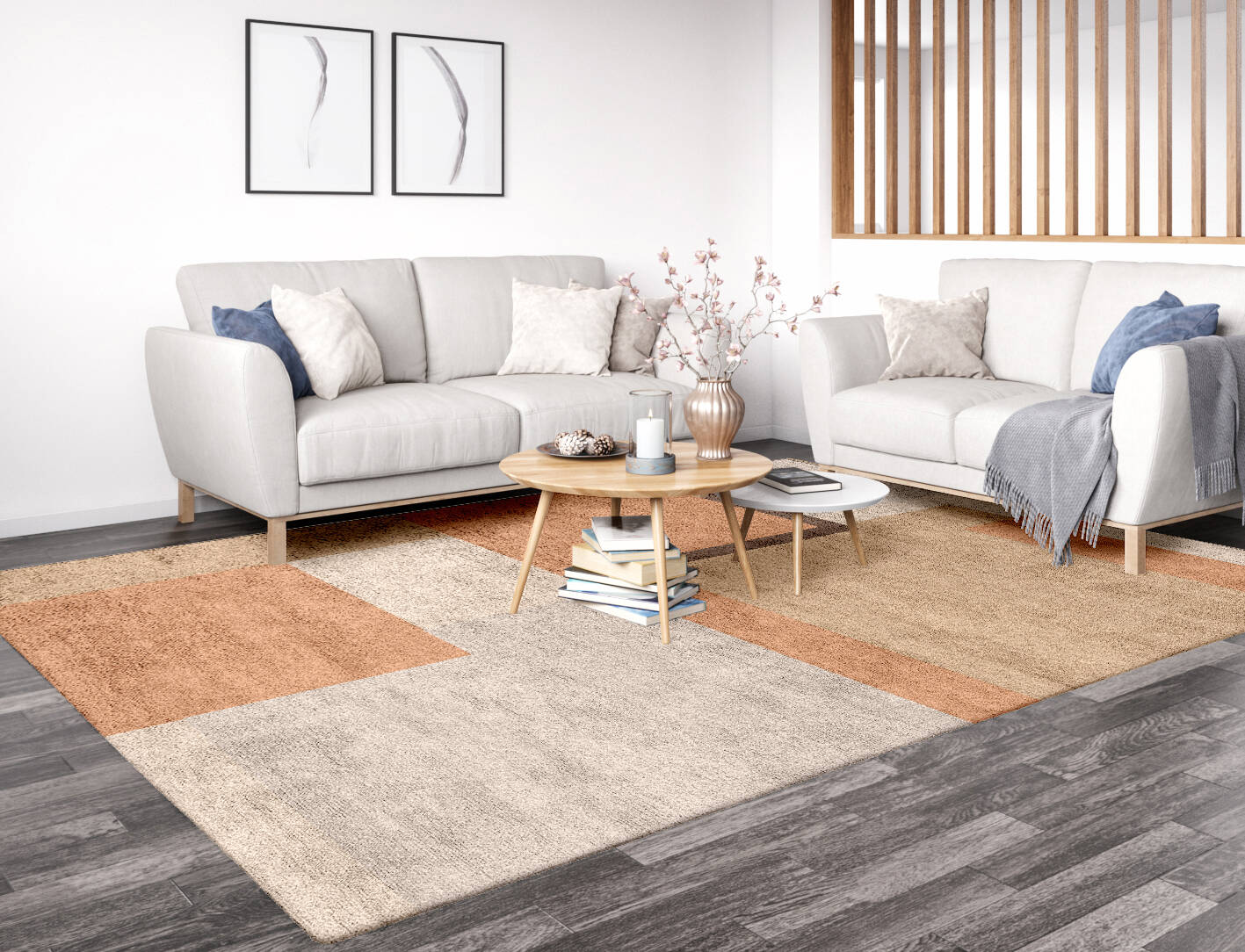 Echt  Rectangle Hand Tufted Bamboo Silk Custom Rug by Rug Artisan