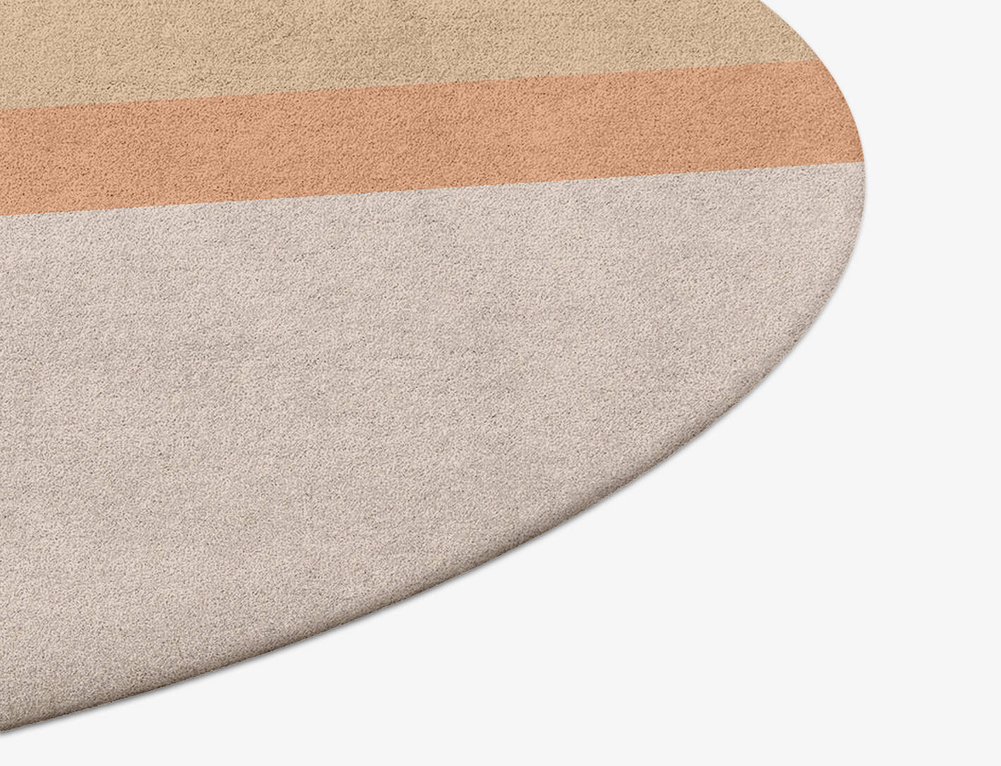 Echt  Round Hand Tufted Pure Wool Custom Rug by Rug Artisan