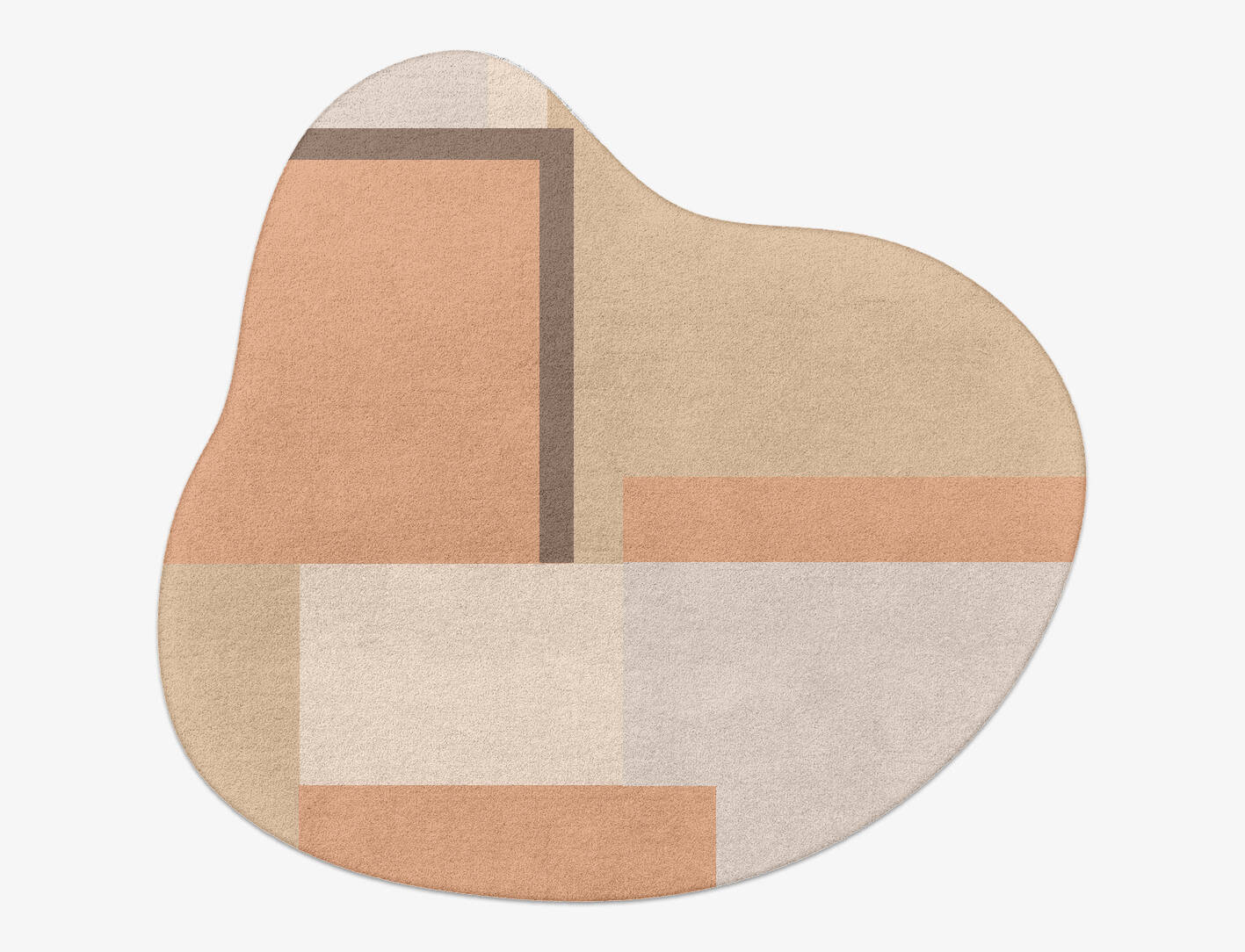Echt  Splash Hand Tufted Pure Wool Custom Rug by Rug Artisan