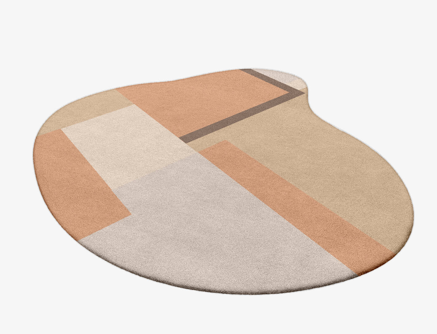 Echt  Splash Hand Tufted Pure Wool Custom Rug by Rug Artisan