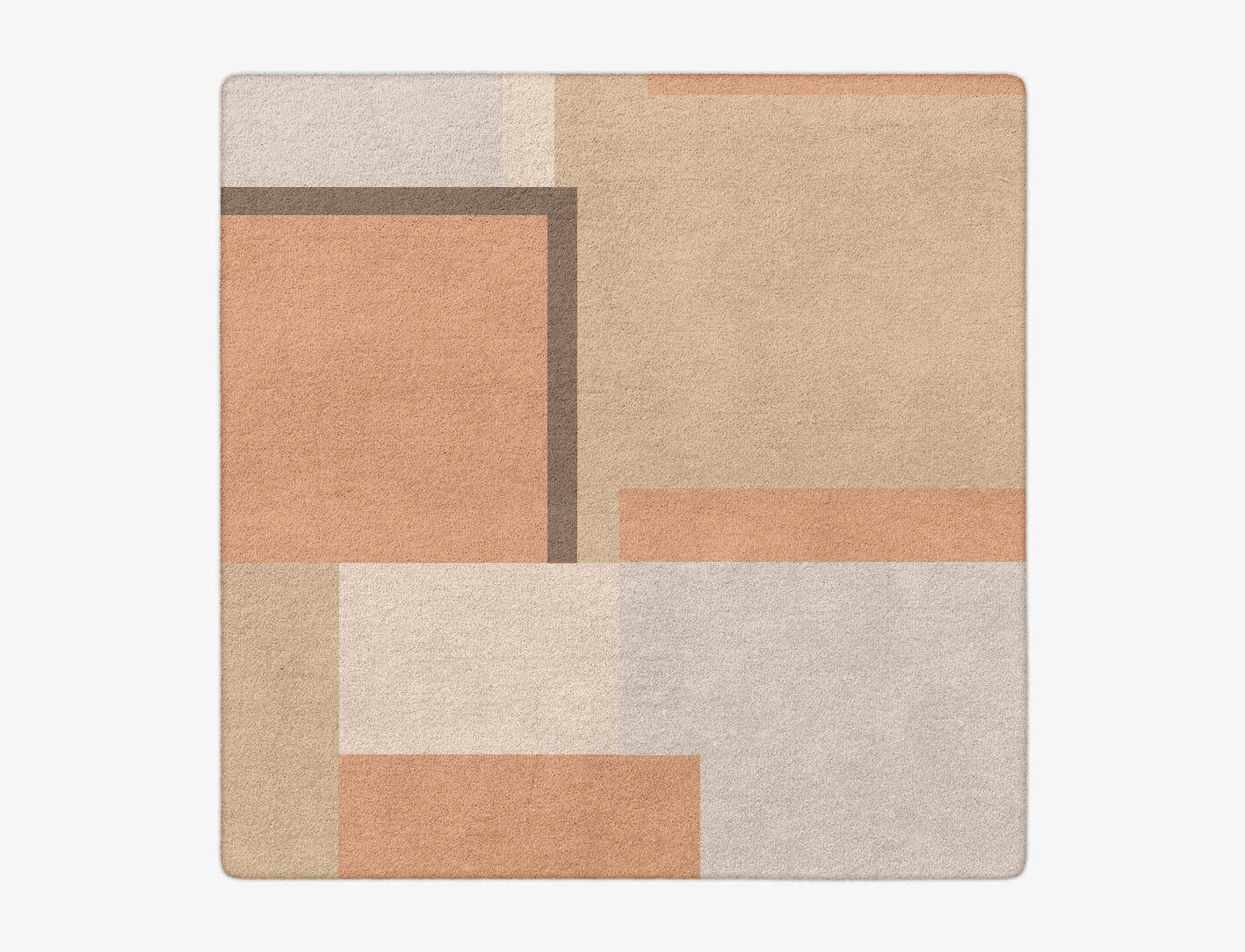 Echt  Square Hand Tufted Pure Wool Custom Rug by Rug Artisan