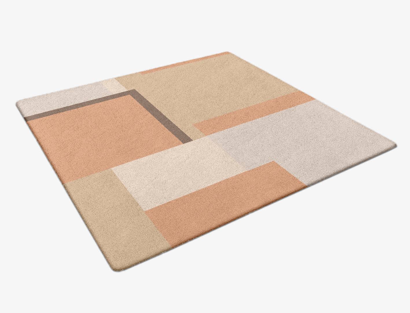 Echt  Square Hand Tufted Pure Wool Custom Rug by Rug Artisan