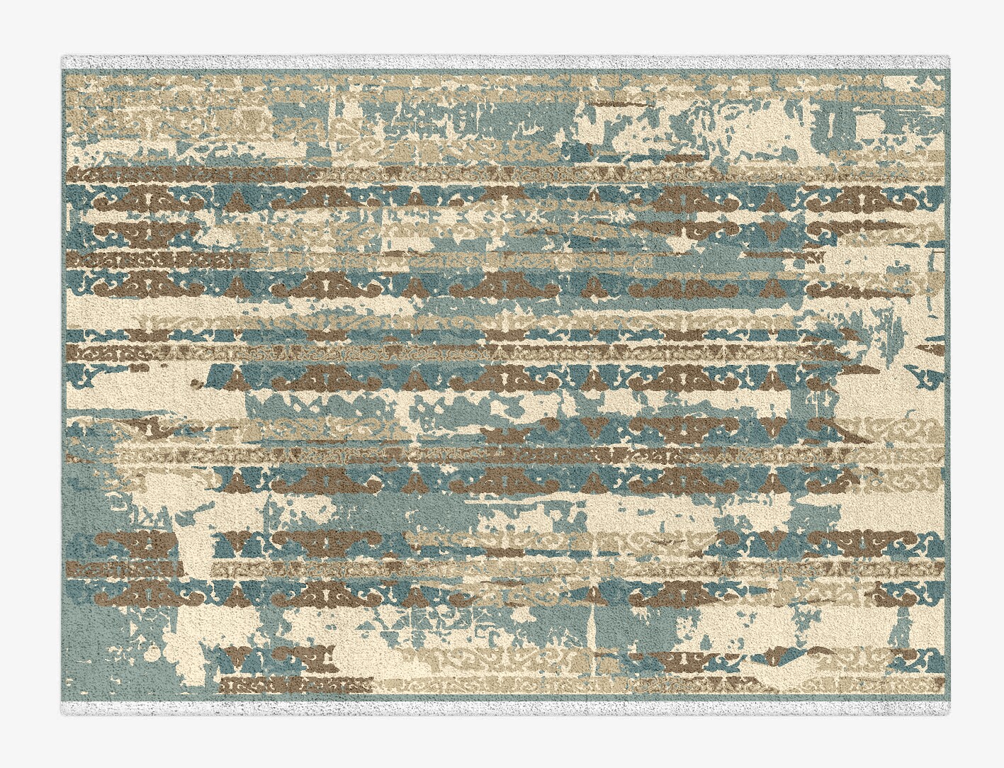 Eeman Persian Bagh Rectangle Hand Tufted Pure Wool Custom Rug by Rug Artisan