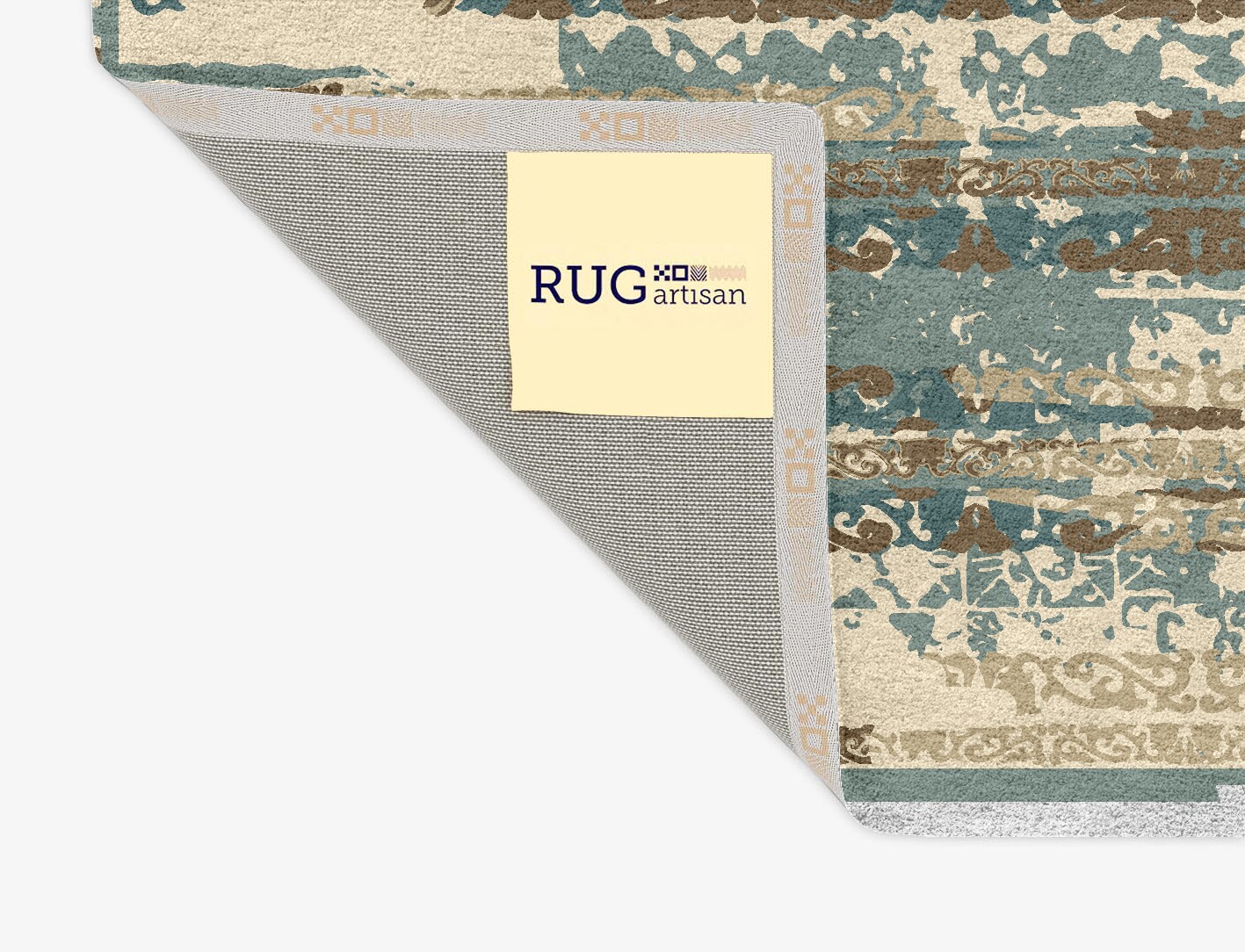 Eeman Persian Bagh Rectangle Hand Tufted Pure Wool Custom Rug by Rug Artisan
