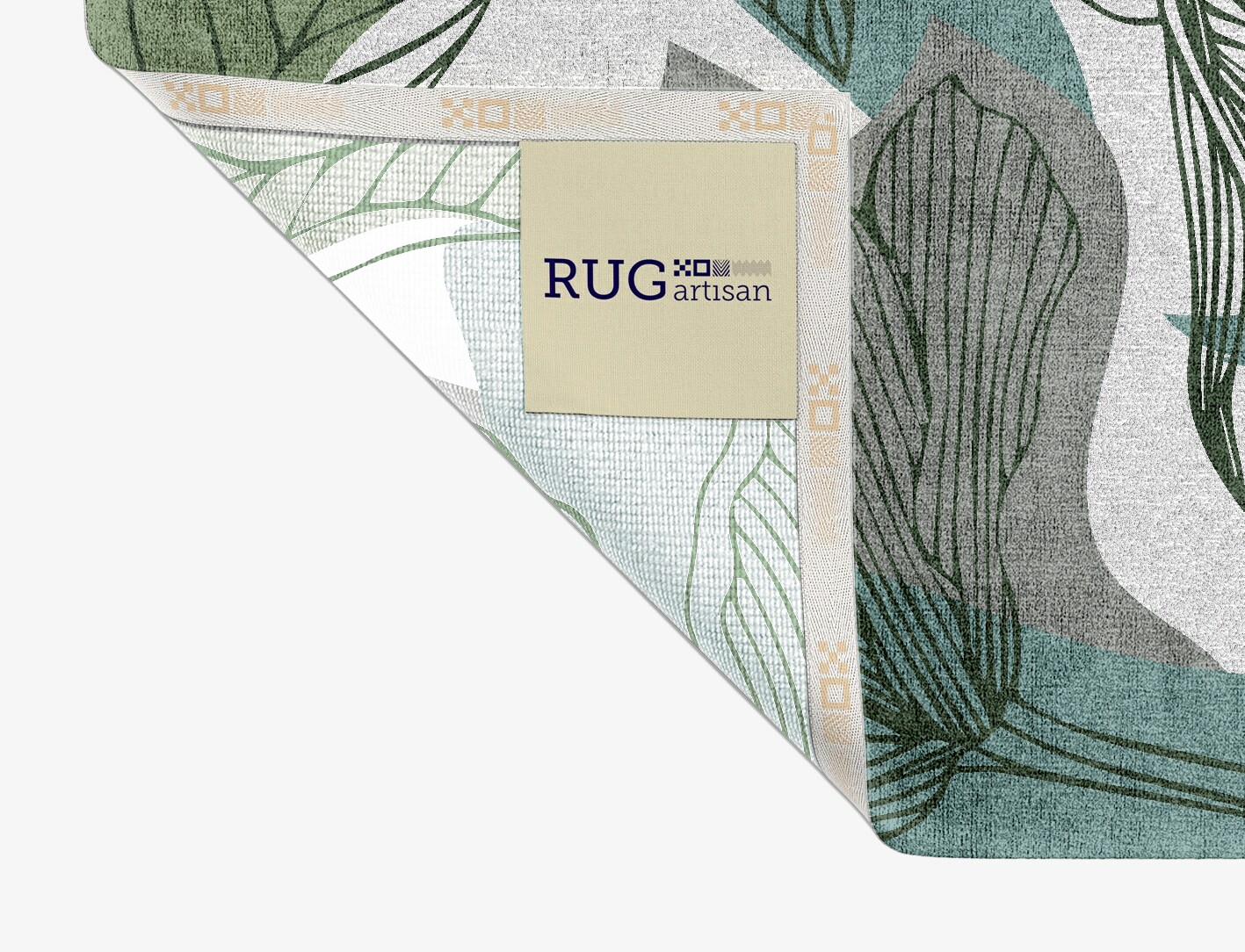 Eglangtine Field of Flowers Rectangle Hand Knotted Bamboo Silk Custom Rug by Rug Artisan
