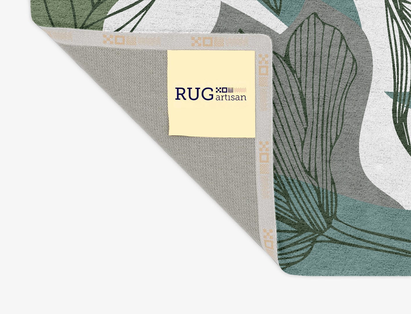 Eglangtine Field of Flowers Rectangle Hand Tufted Pure Wool Custom Rug by Rug Artisan