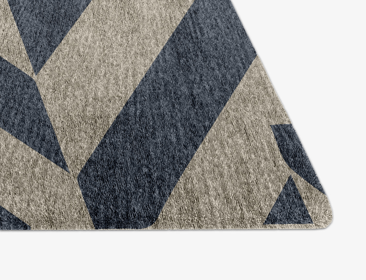 Elan Geometric Arch Hand Knotted Bamboo Silk Custom Rug by Rug Artisan