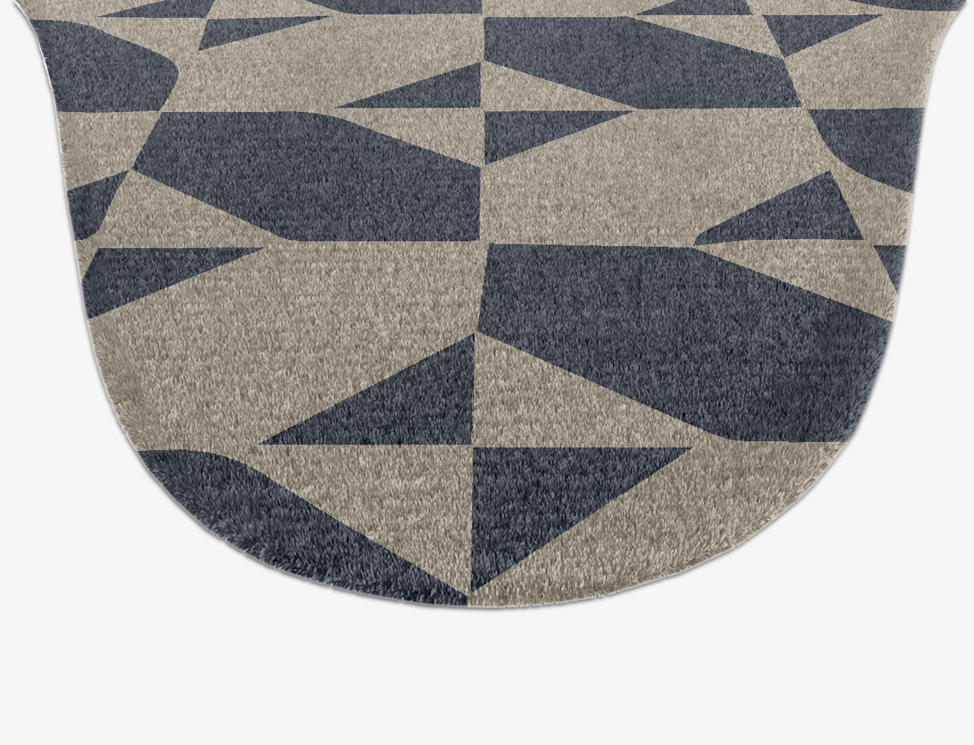 Elan Geometric Drop Hand Knotted Tibetan Wool Custom Rug by Rug Artisan