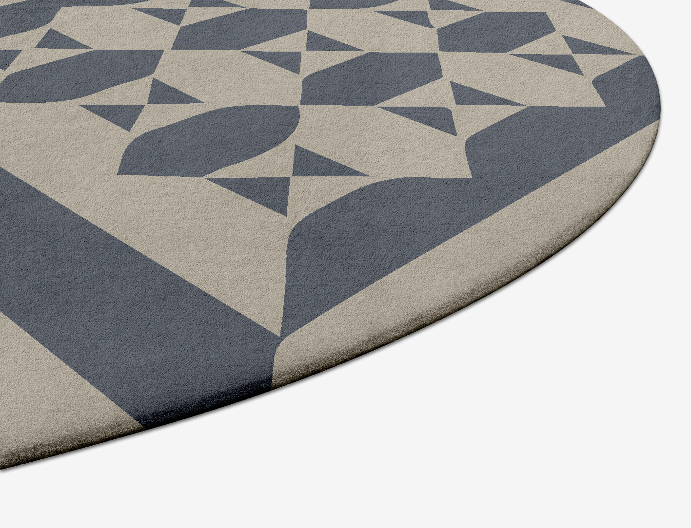 Elan Geometric Capsule Hand Tufted Pure Wool Custom Rug by Rug Artisan