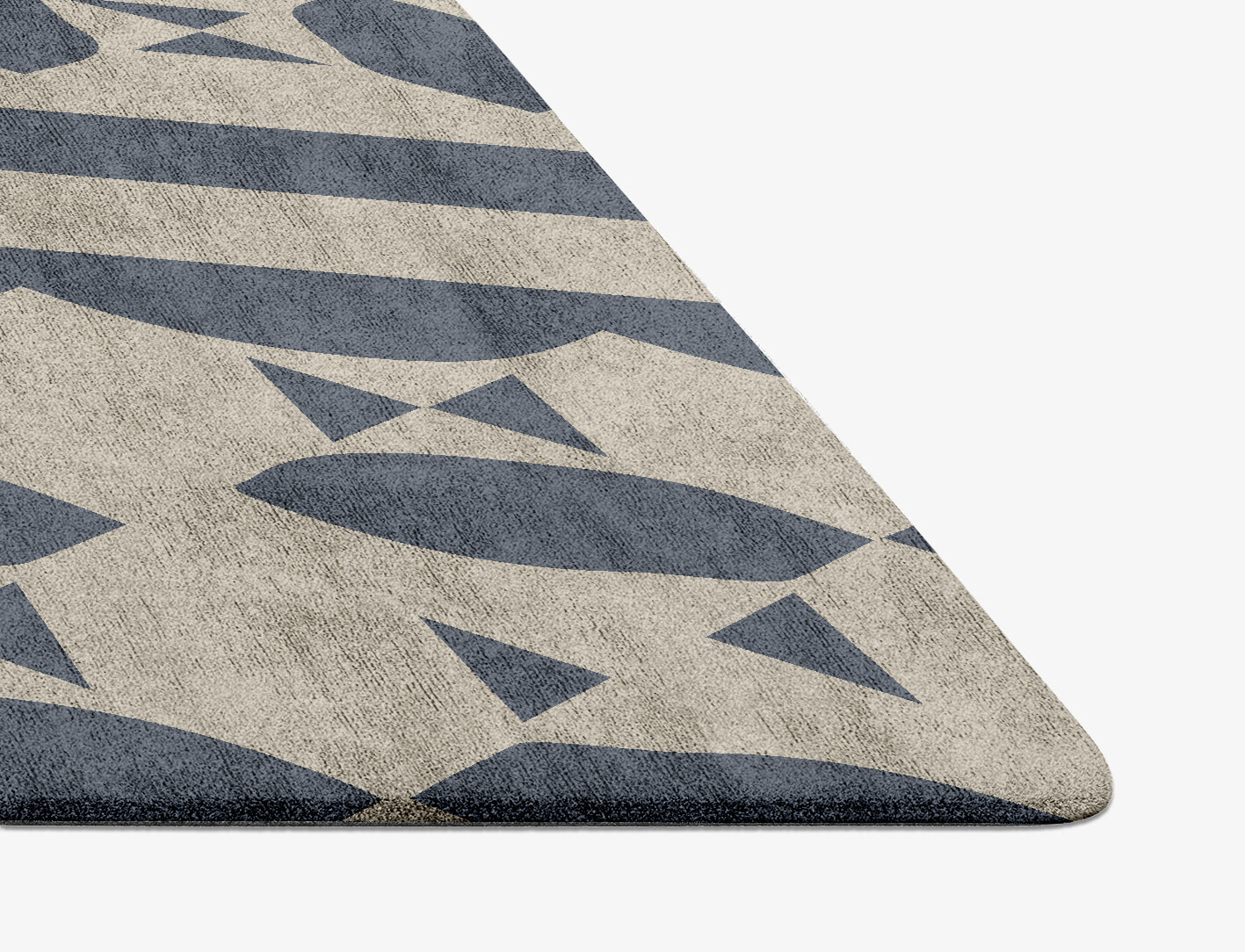 Elan Geometric Diamond Hand Tufted Bamboo Silk Custom Rug by Rug Artisan