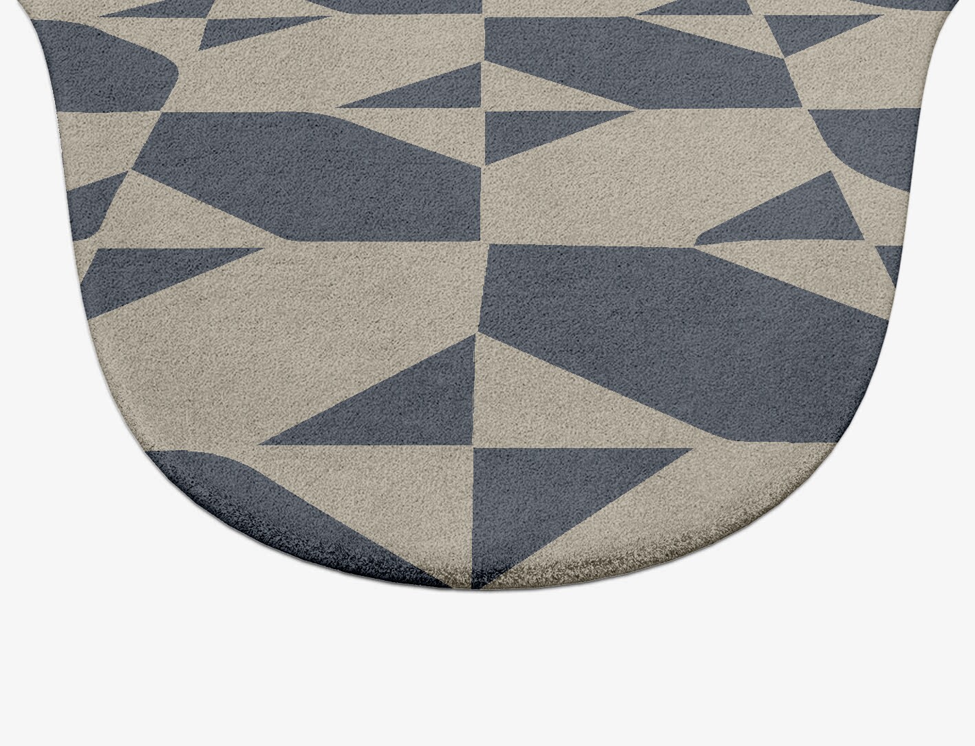 Elan Geometric Drop Hand Tufted Pure Wool Custom Rug by Rug Artisan
