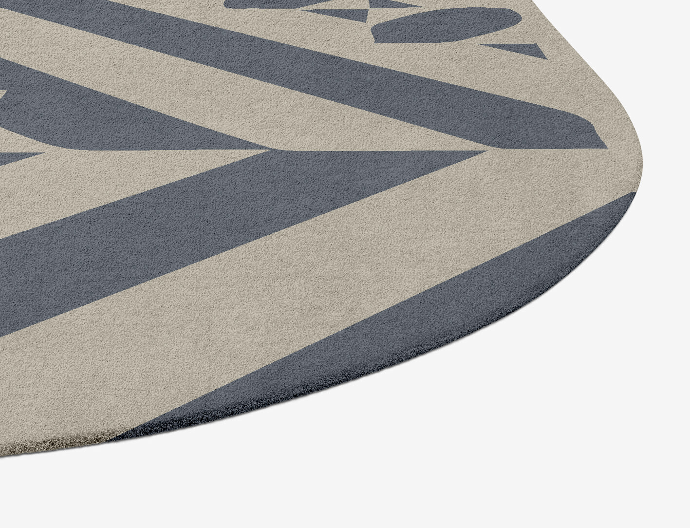 Elan Geometric Oblong Hand Tufted Pure Wool Custom Rug by Rug Artisan