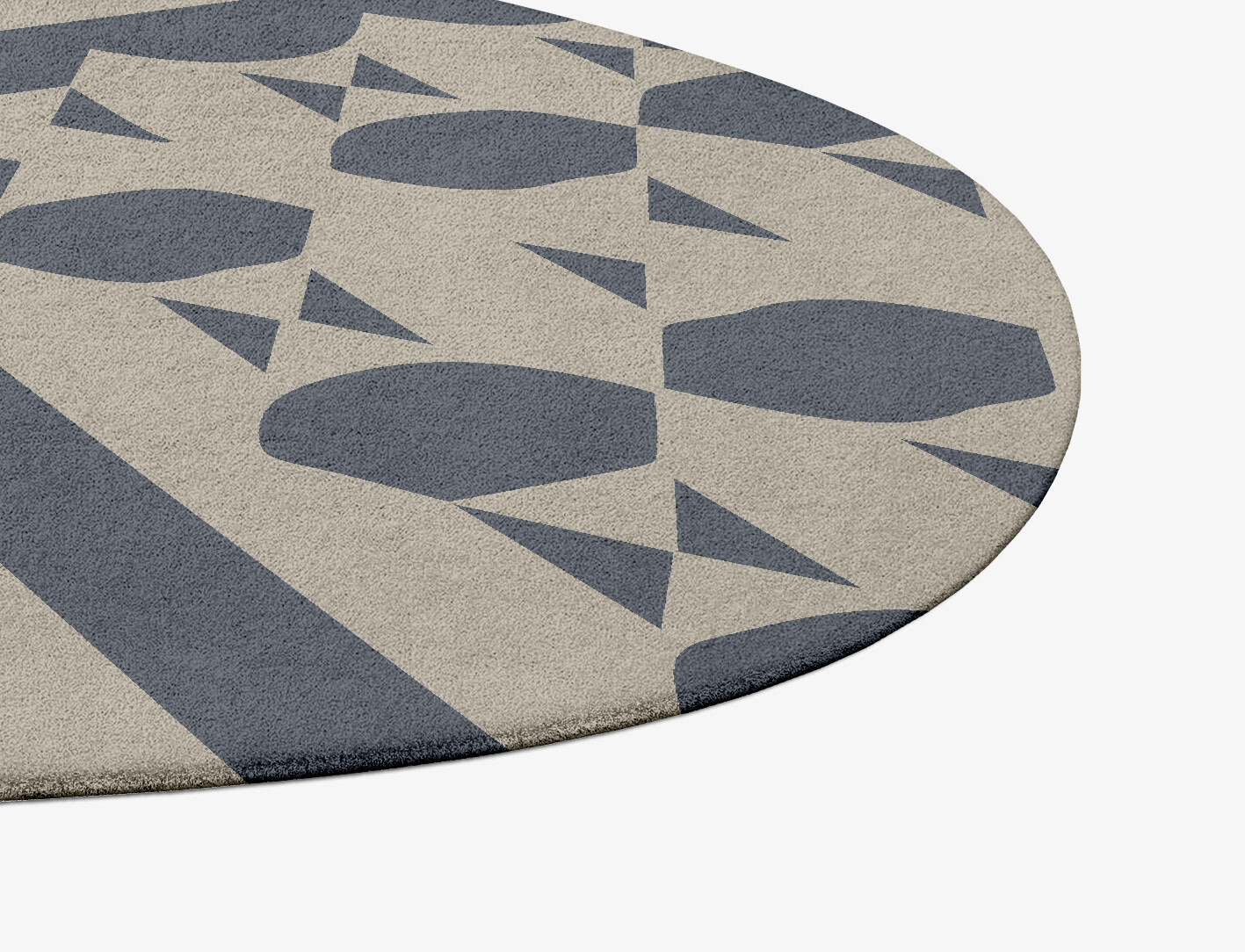 Elan Geometric Splash Hand Tufted Pure Wool Custom Rug by Rug Artisan