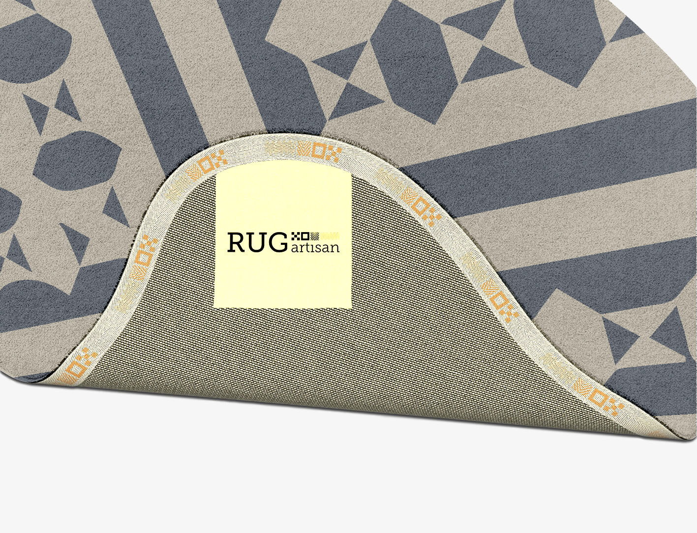Elan Geometric Splash Hand Tufted Pure Wool Custom Rug by Rug Artisan