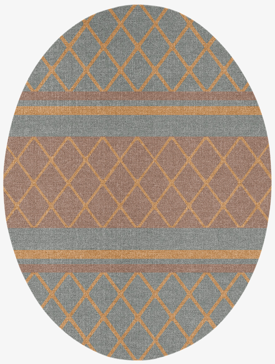 Entwine Flatweaves Oval Flatweave New Zealand Wool Custom Rug by Rug Artisan