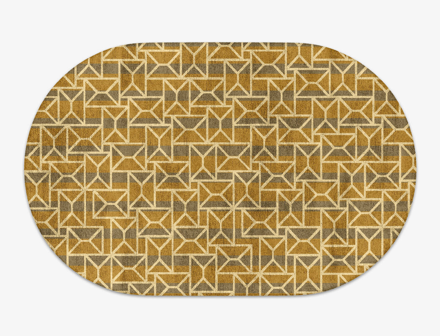 Envelope Modern Geometrics Capsule Hand Tufted Bamboo Silk Custom Rug by Rug Artisan
