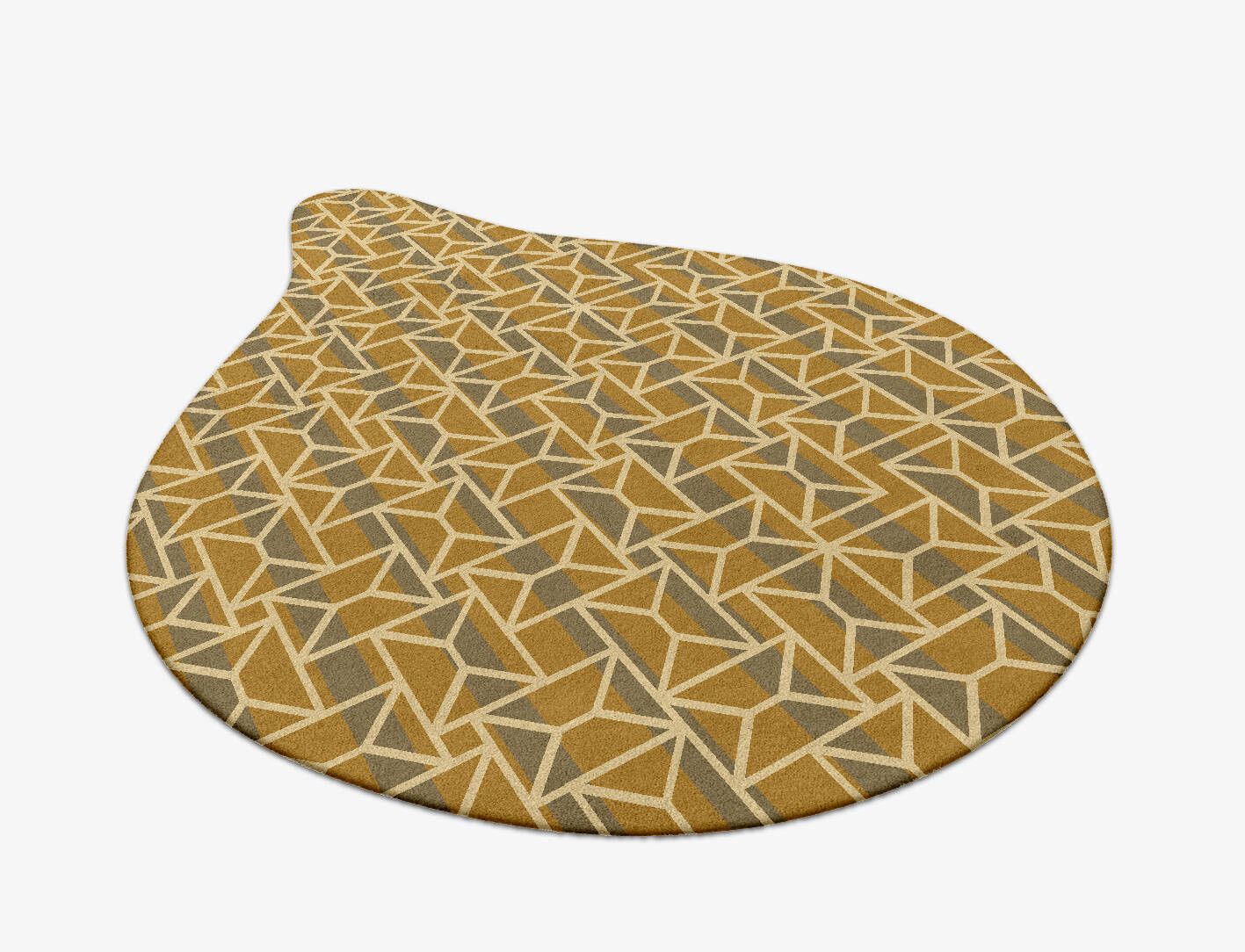 Envelope Modern Geometrics Drop Hand Tufted Pure Wool Custom Rug by Rug Artisan