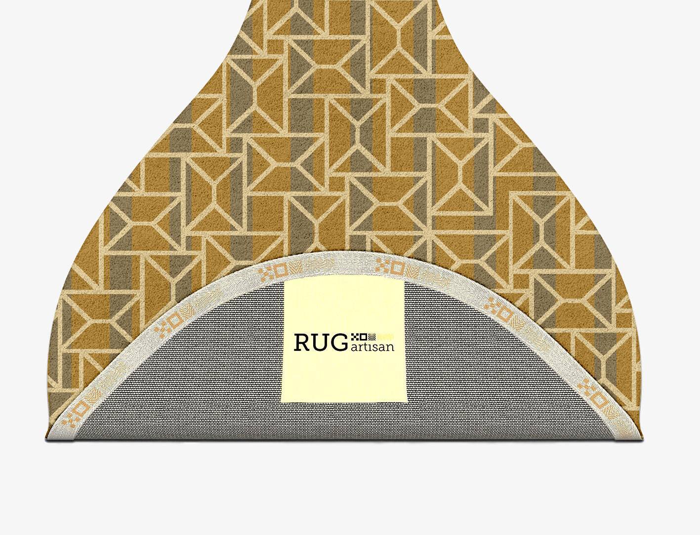 Envelope Modern Geometrics Drop Hand Tufted Pure Wool Custom Rug by Rug Artisan