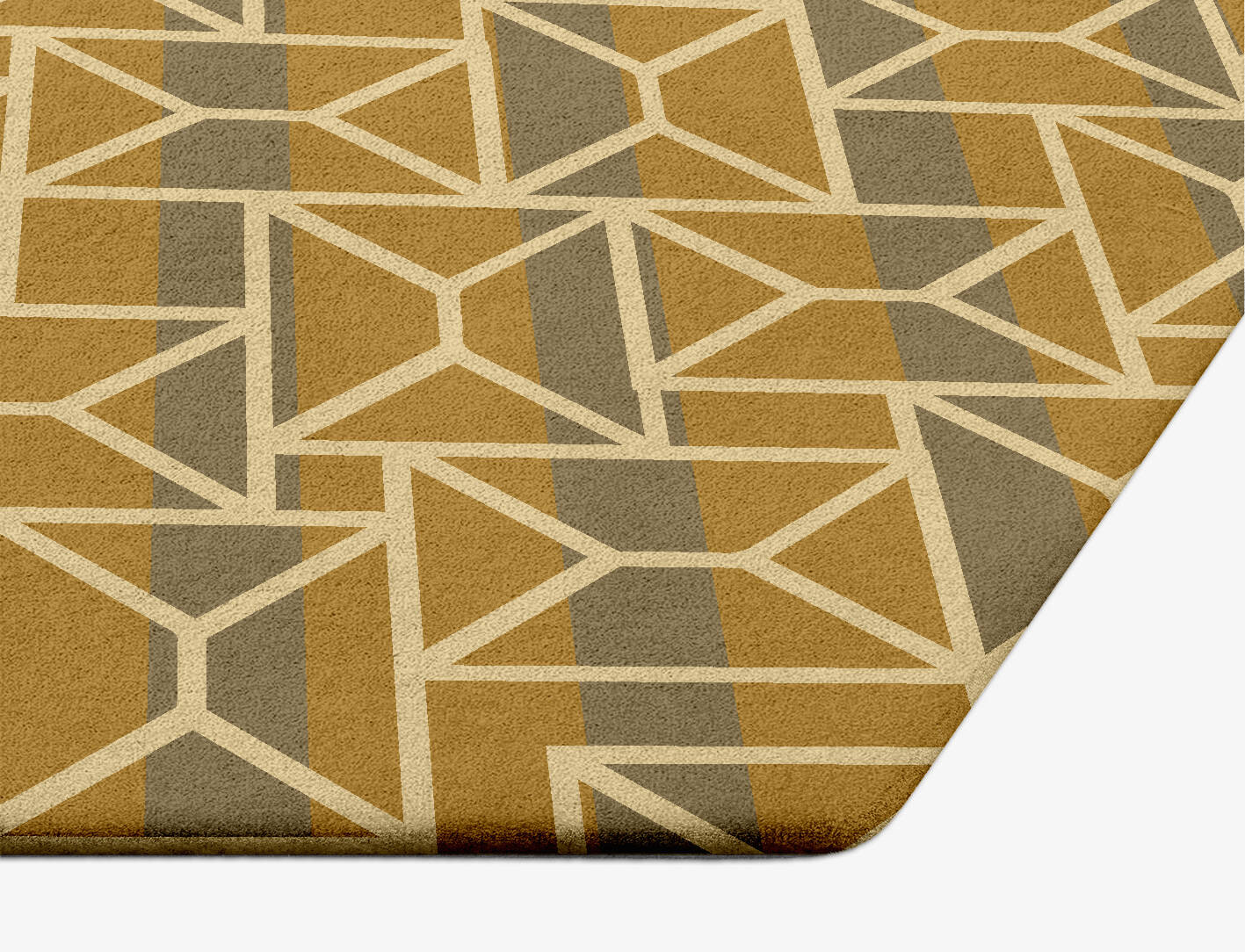 Envelope Modern Geometrics Hexagon Hand Tufted Pure Wool Custom Rug by Rug Artisan