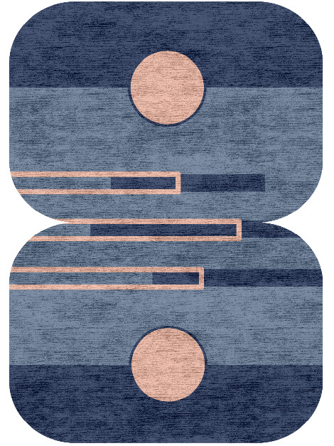 Equilibrium Kids Eight Hand Knotted Bamboo Silk Custom Rug by Rug Artisan