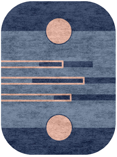 Equilibrium Kids Oblong Hand Knotted Bamboo Silk Custom Rug by Rug Artisan