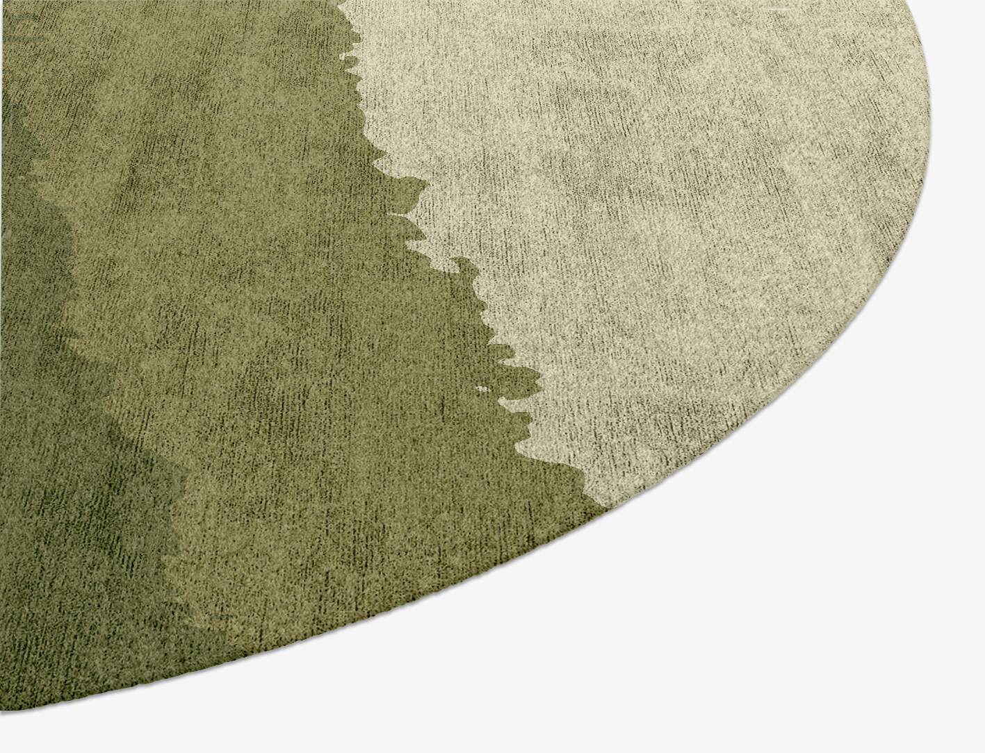 Erwin Gradation Oval Hand Knotted Bamboo Silk Custom Rug by Rug Artisan