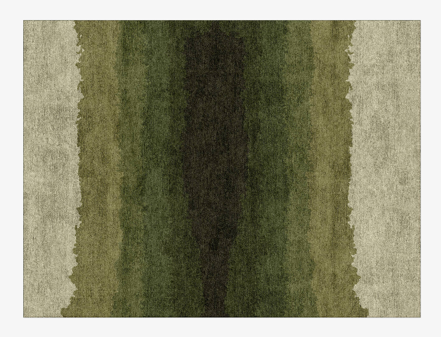 Erwin Gradation Rectangle Hand Knotted Bamboo Silk Custom Rug by Rug Artisan