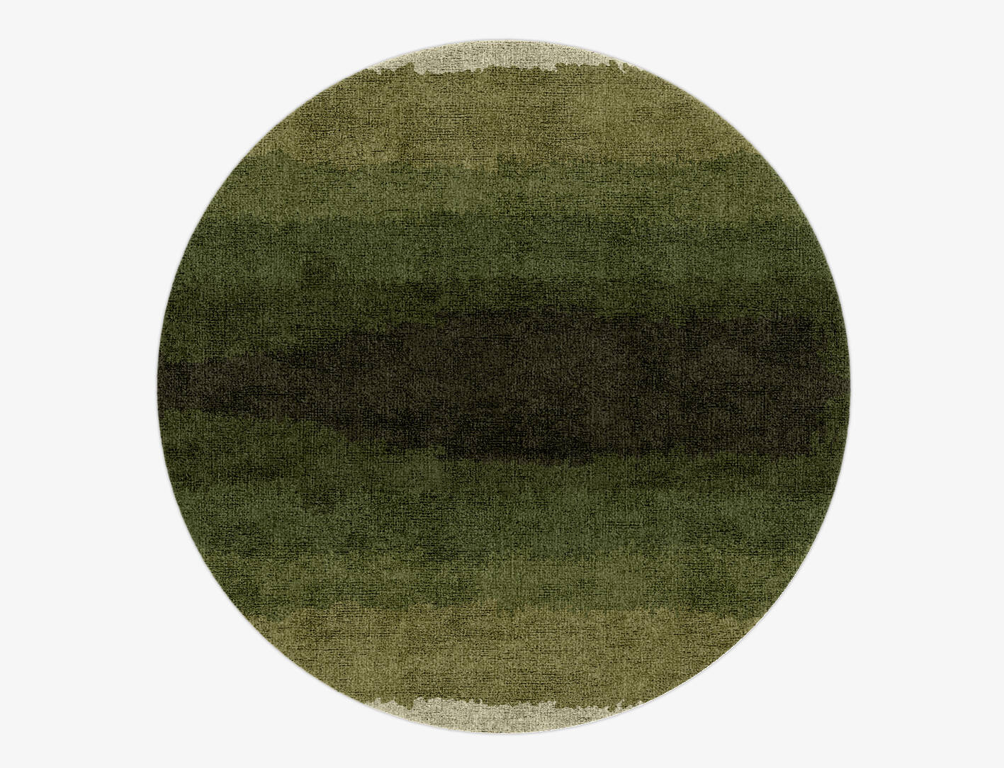 Erwin Gradation Round Hand Knotted Bamboo Silk Custom Rug by Rug Artisan