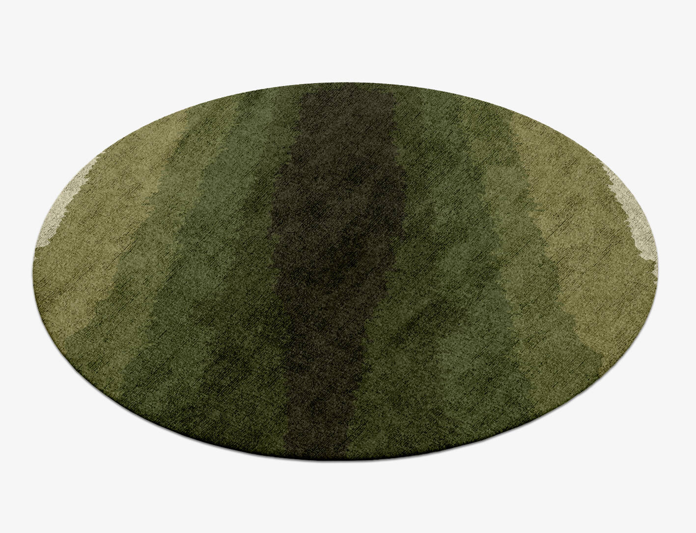 Erwin Gradation Round Hand Knotted Bamboo Silk Custom Rug by Rug Artisan