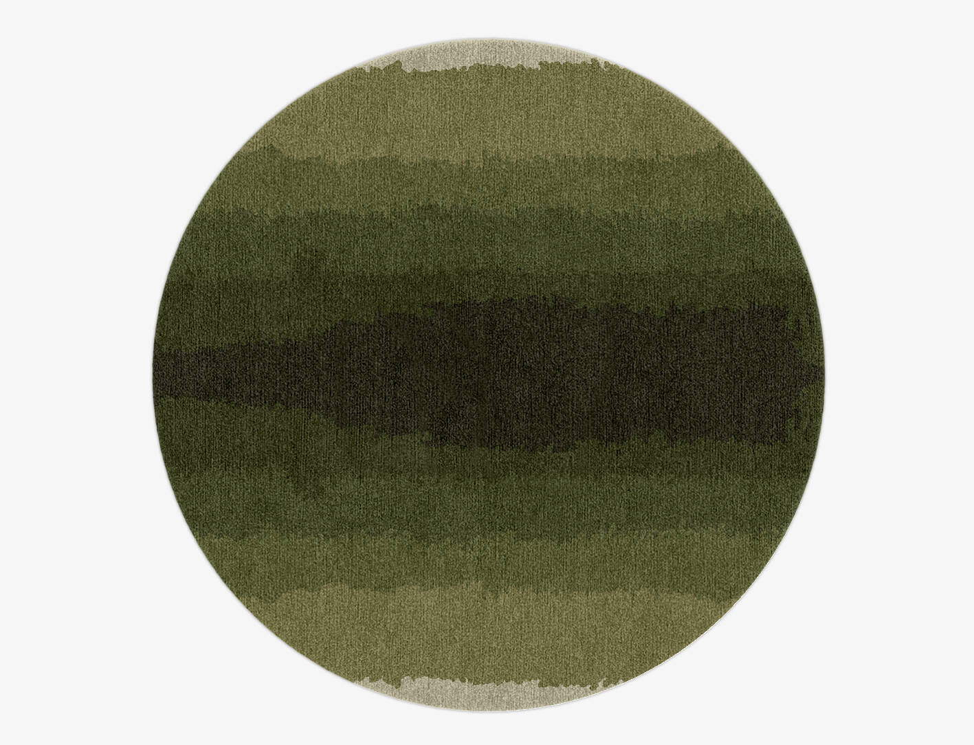 Erwin Gradation Round Hand Knotted Tibetan Wool Custom Rug by Rug Artisan
