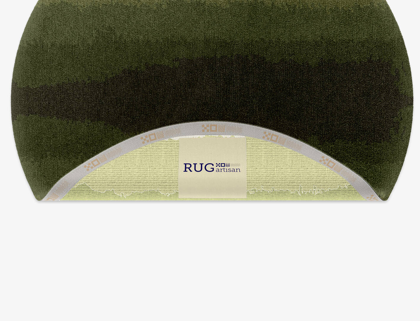 Erwin Gradation Round Hand Knotted Tibetan Wool Custom Rug by Rug Artisan