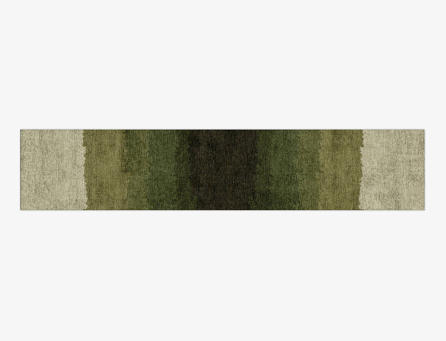 Erwin Gradation Runner Hand Knotted Bamboo Silk Custom Rug by Rug Artisan
