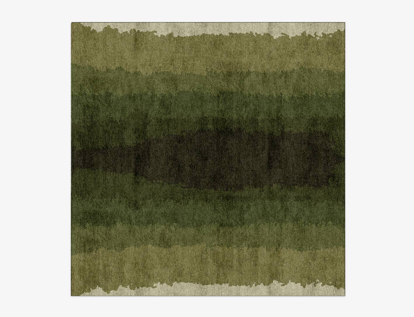 Erwin Gradation Square Hand Knotted Bamboo Silk Custom Rug by Rug Artisan