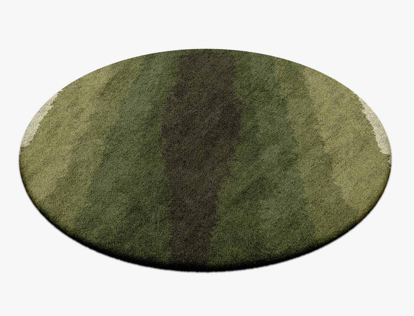Erwin Gradation Round Hand Tufted Bamboo Silk Custom Rug by Rug Artisan