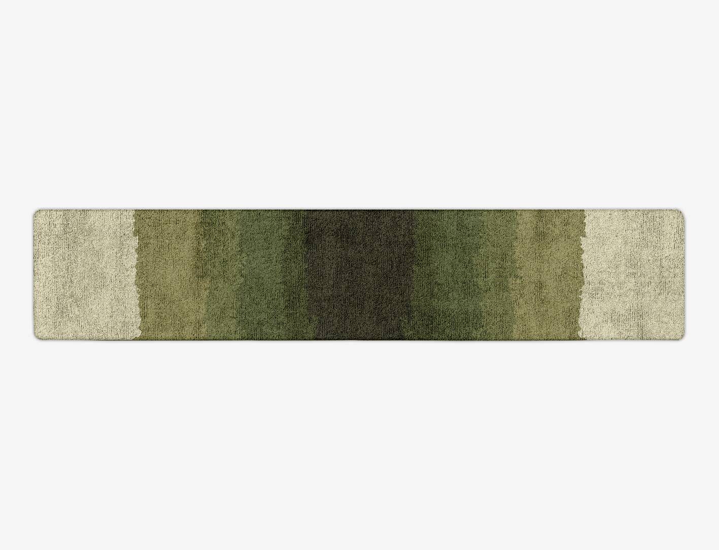 Erwin Gradation Runner Hand Tufted Bamboo Silk Custom Rug by Rug Artisan