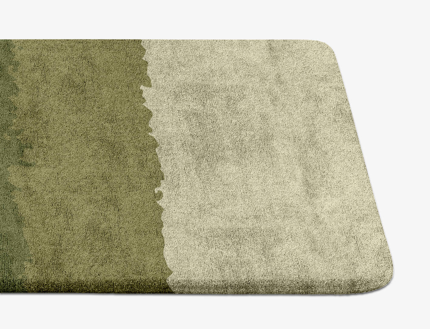 Erwin Gradation Runner Hand Tufted Bamboo Silk Custom Rug by Rug Artisan