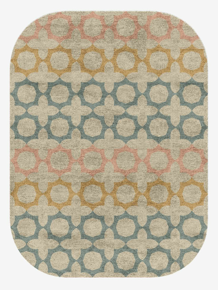 Essie Blue Royal Oblong Hand Knotted Bamboo Silk Custom Rug by Rug Artisan