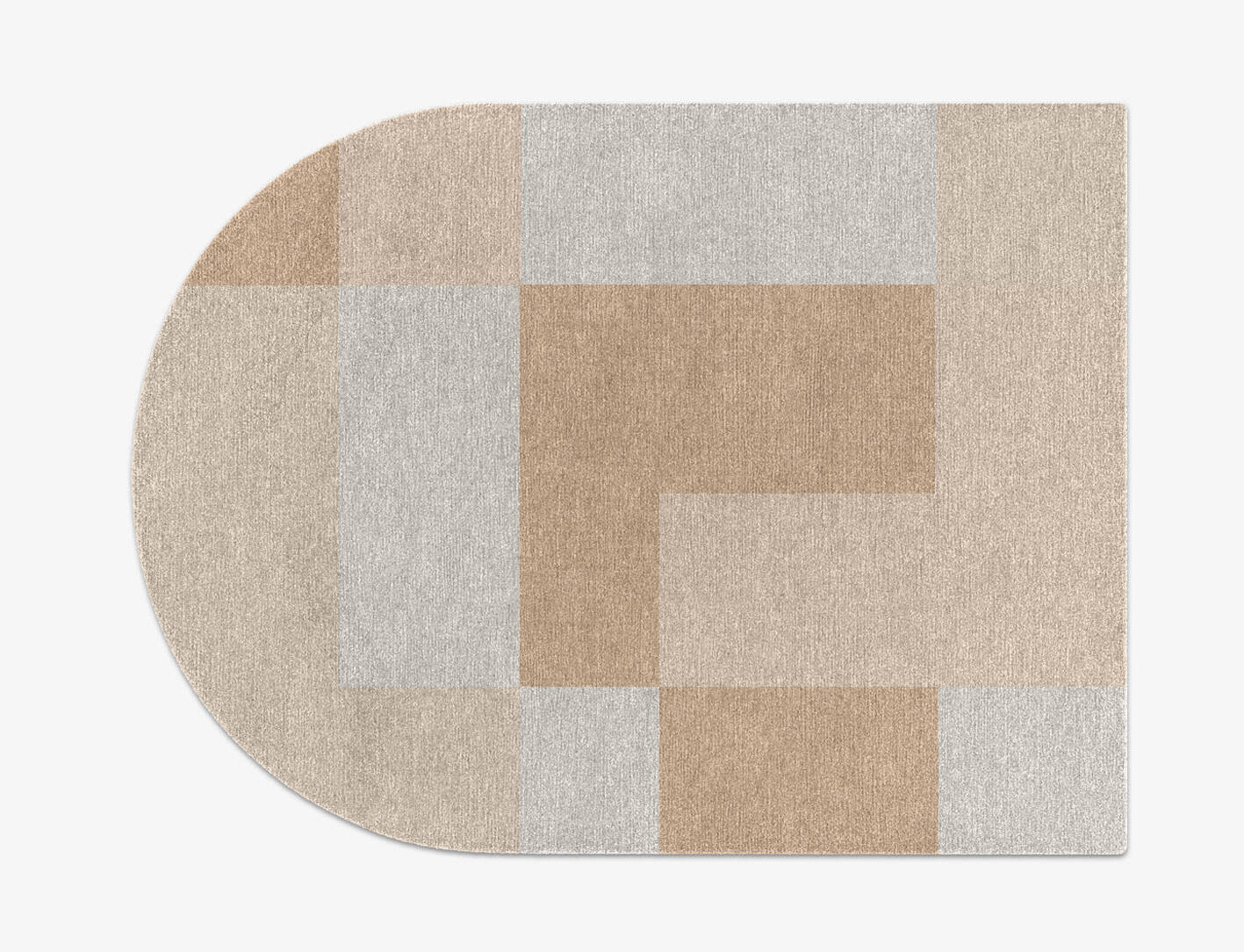 Eunoia  Arch Hand Knotted Tibetan Wool Custom Rug by Rug Artisan