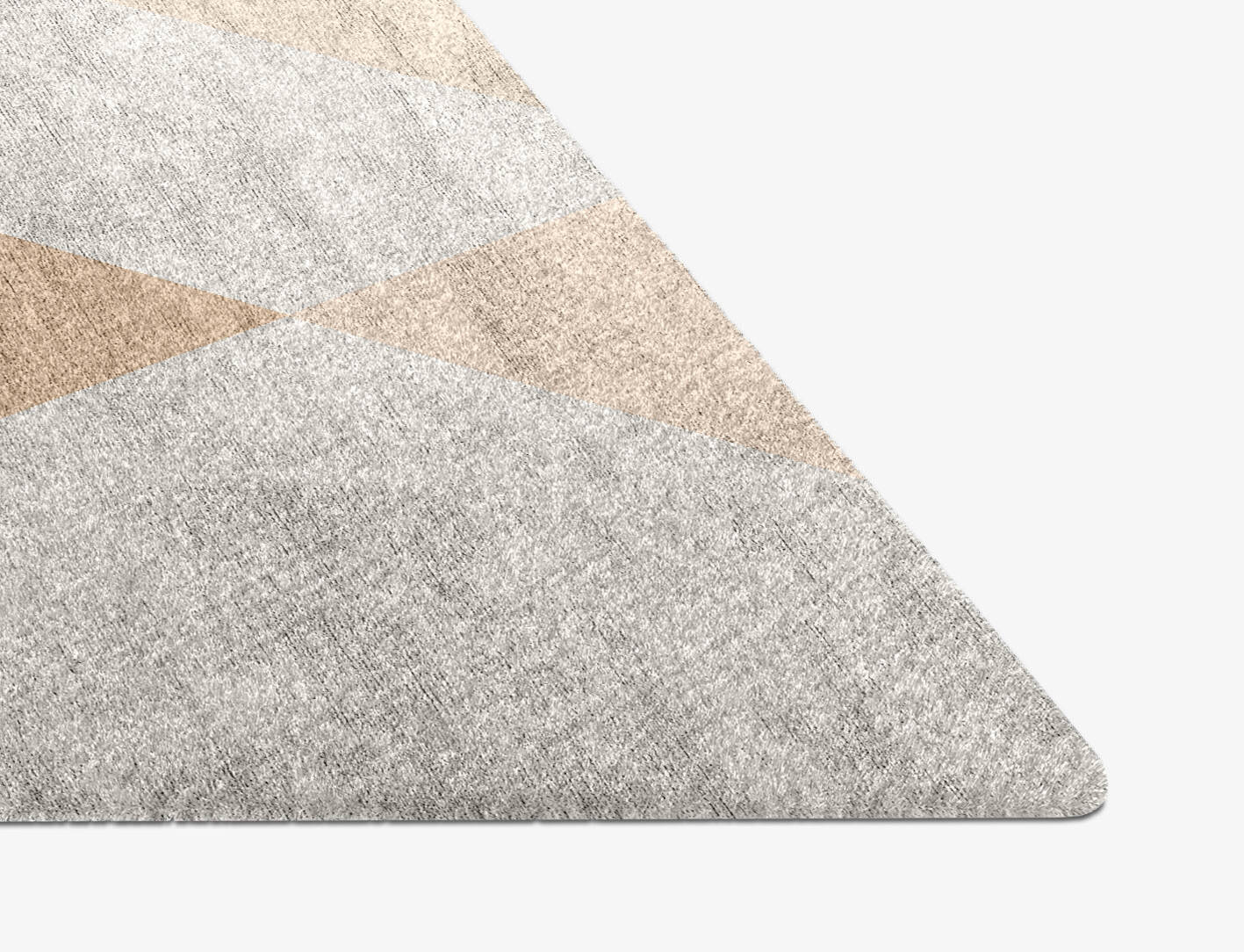 Eunoia  Diamond Hand Knotted Bamboo Silk Custom Rug by Rug Artisan