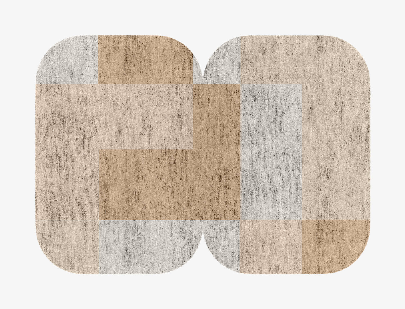 Eunoia  Eight Hand Knotted Bamboo Silk Custom Rug by Rug Artisan