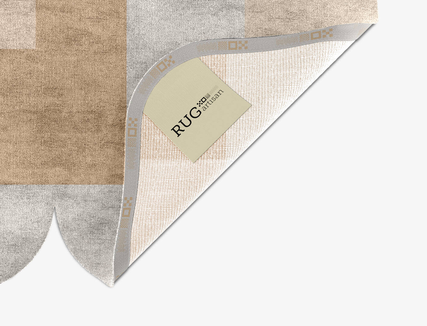 Eunoia  Eight Hand Knotted Bamboo Silk Custom Rug by Rug Artisan
