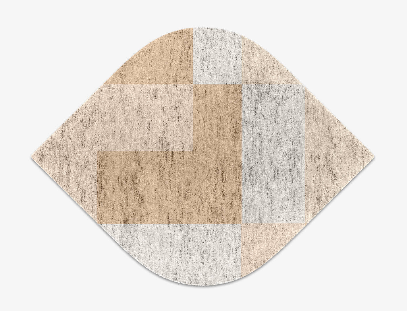 Eunoia  Ogee Hand Knotted Bamboo Silk Custom Rug by Rug Artisan
