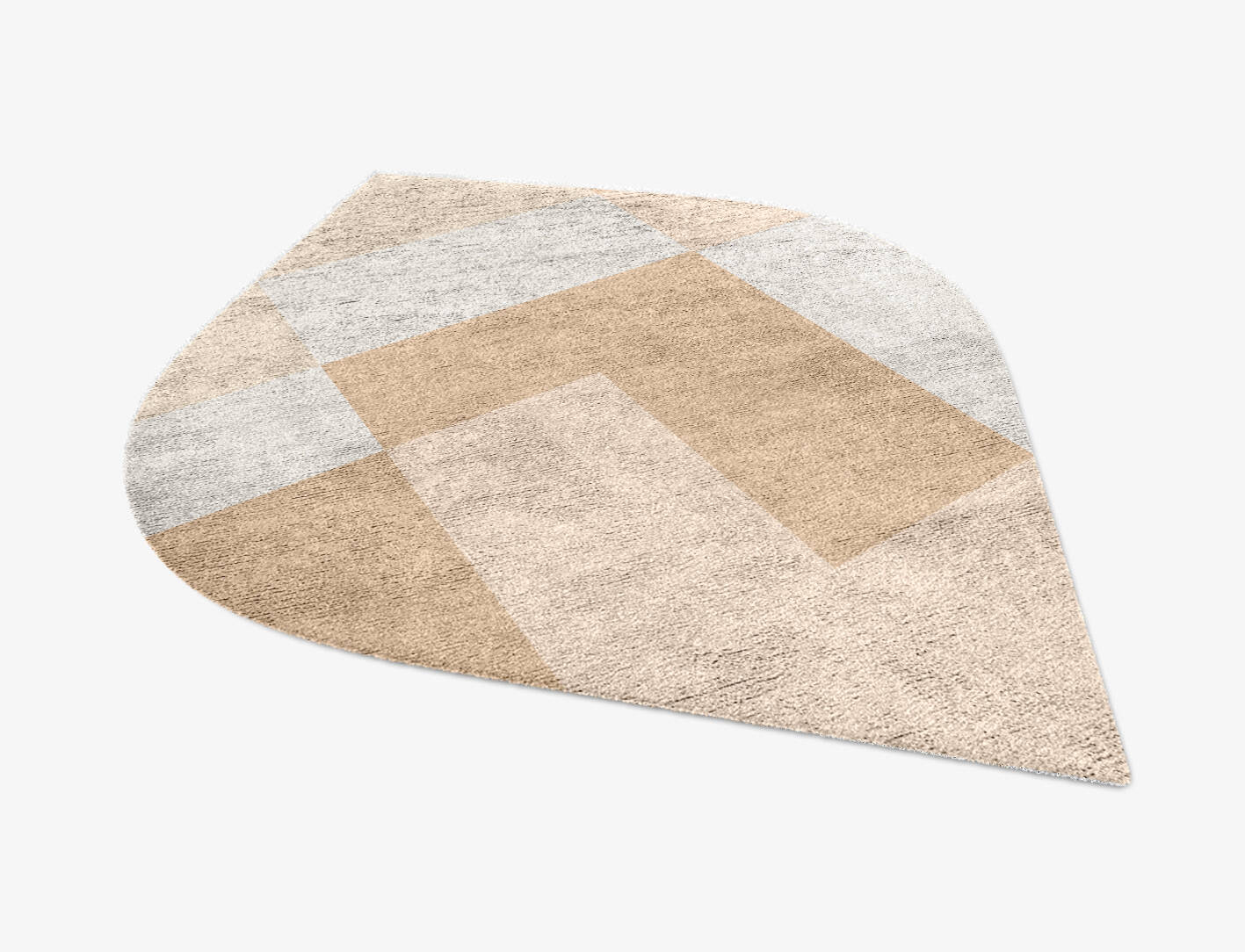 Eunoia  Ogee Hand Knotted Bamboo Silk Custom Rug by Rug Artisan