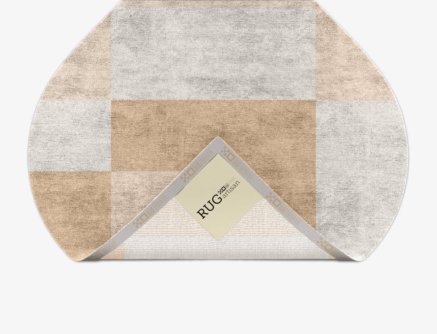 Eunoia  Ogee Hand Knotted Bamboo Silk Custom Rug by Rug Artisan