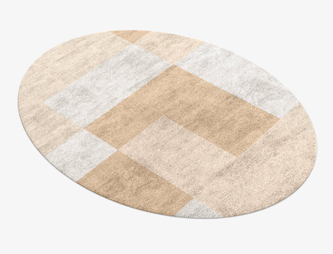 Eunoia  Oval Hand Knotted Bamboo Silk Custom Rug by Rug Artisan
