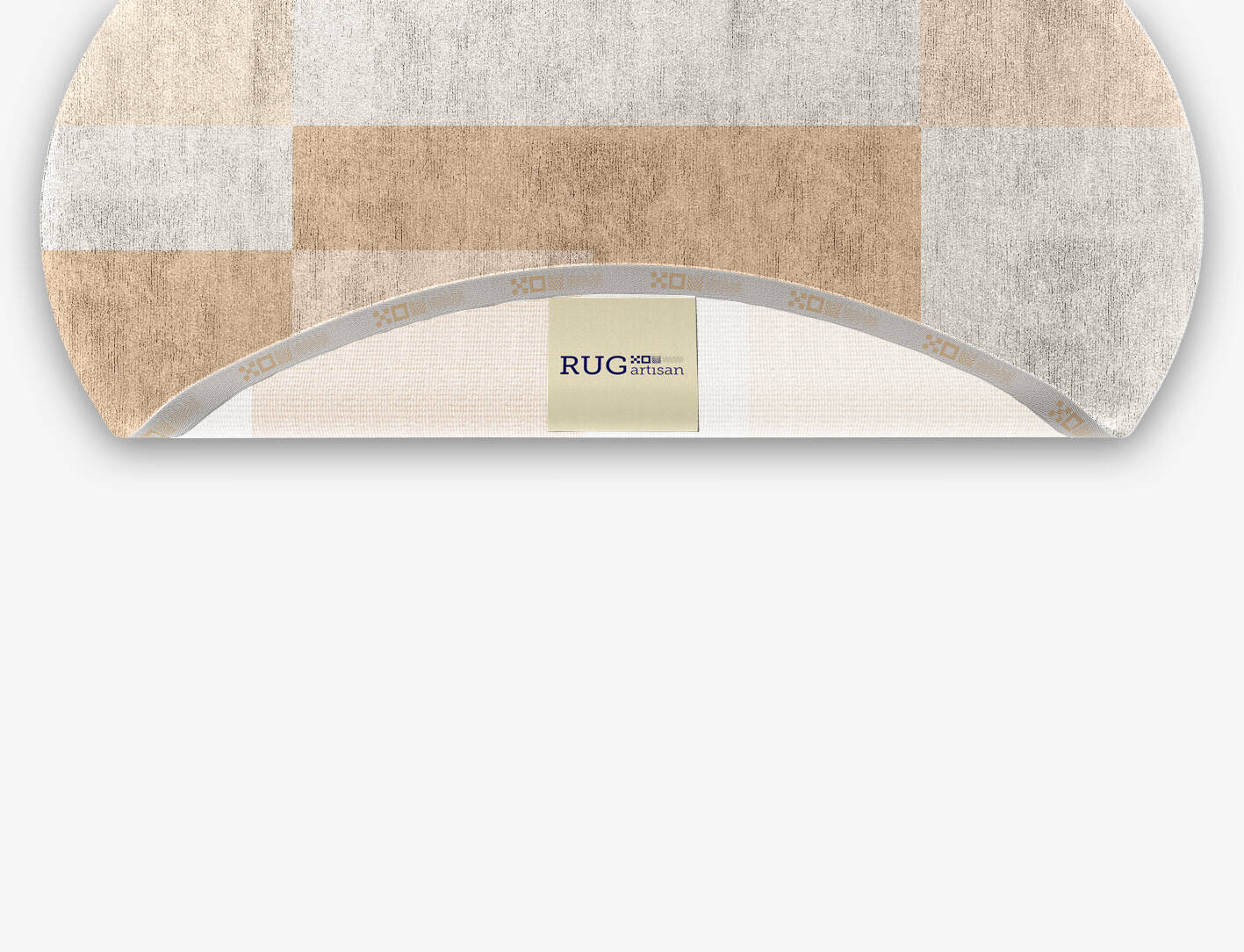 Eunoia  Oval Hand Knotted Bamboo Silk Custom Rug by Rug Artisan