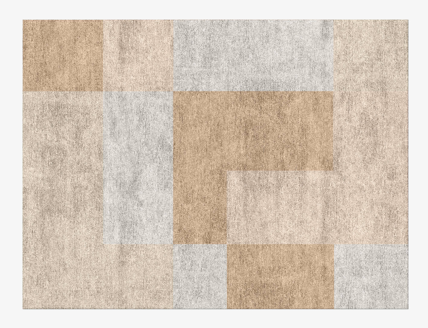Eunoia  Rectangle Hand Knotted Bamboo Silk Custom Rug by Rug Artisan