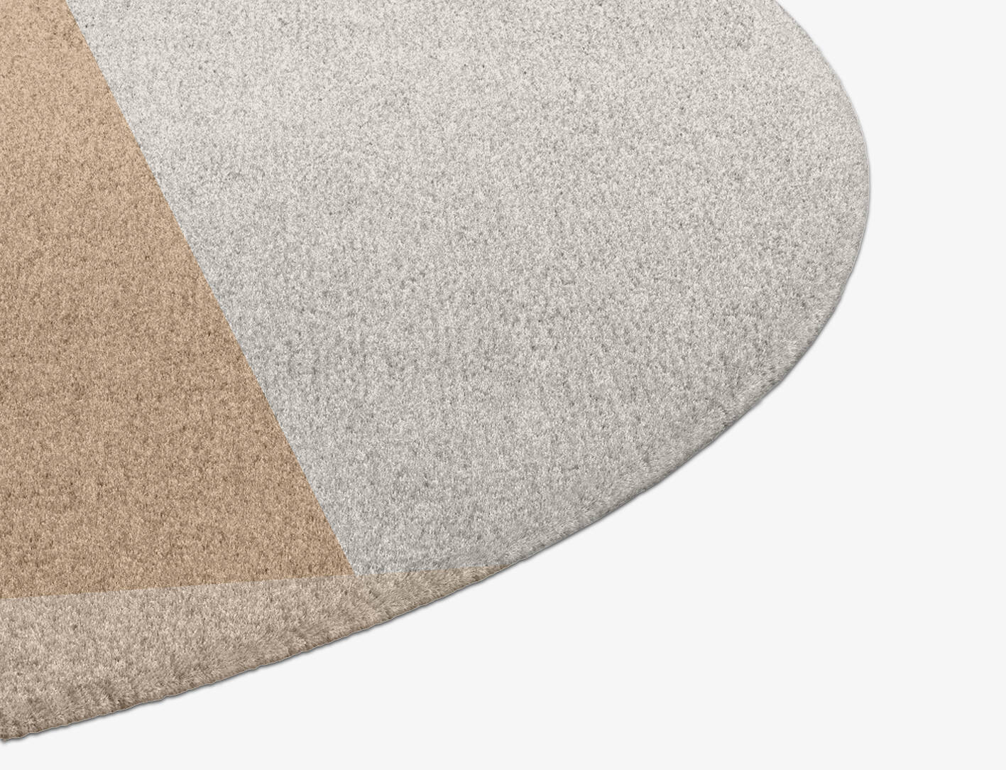 Eunoia  Round Hand Knotted Tibetan Wool Custom Rug by Rug Artisan