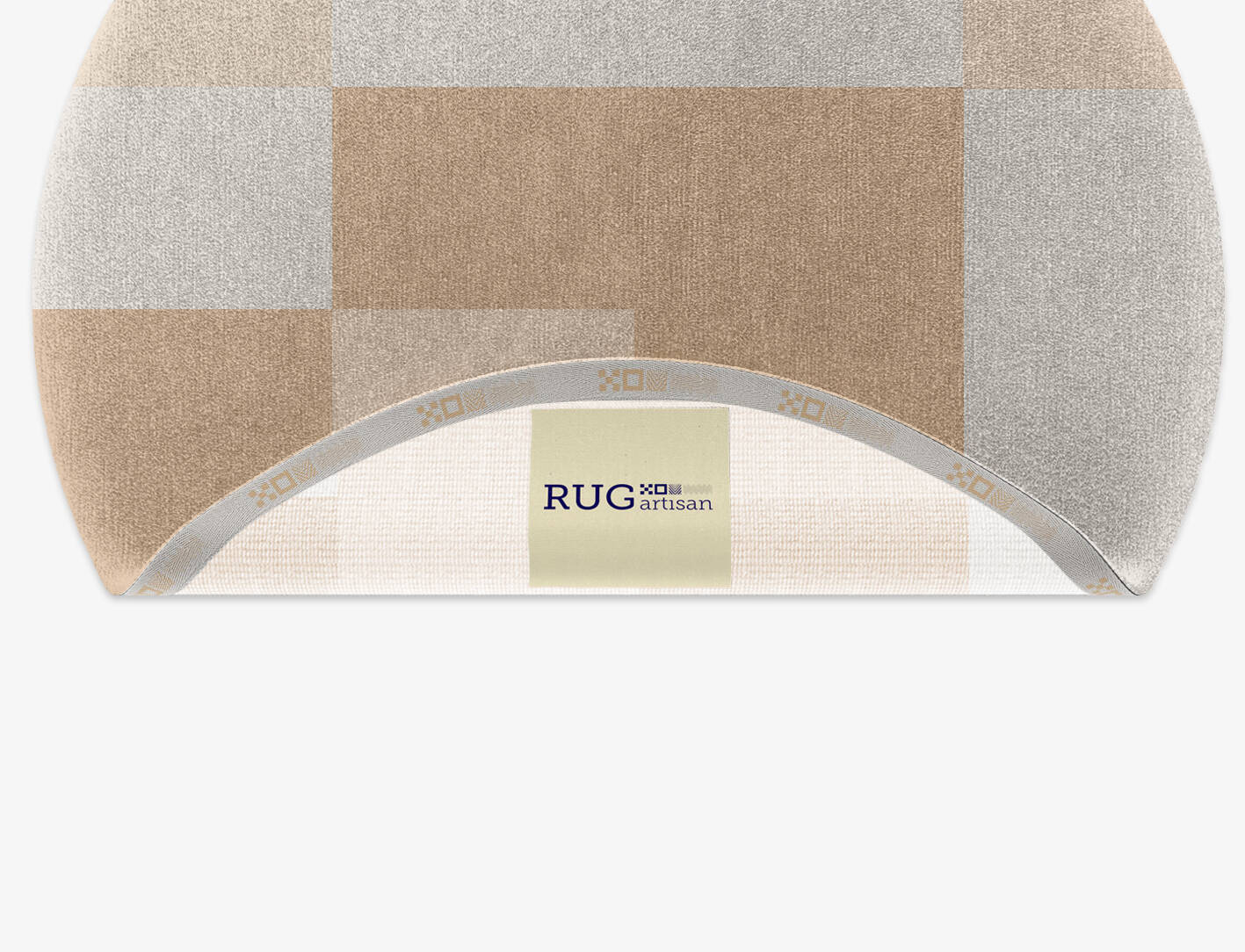 Eunoia  Round Hand Knotted Tibetan Wool Custom Rug by Rug Artisan
