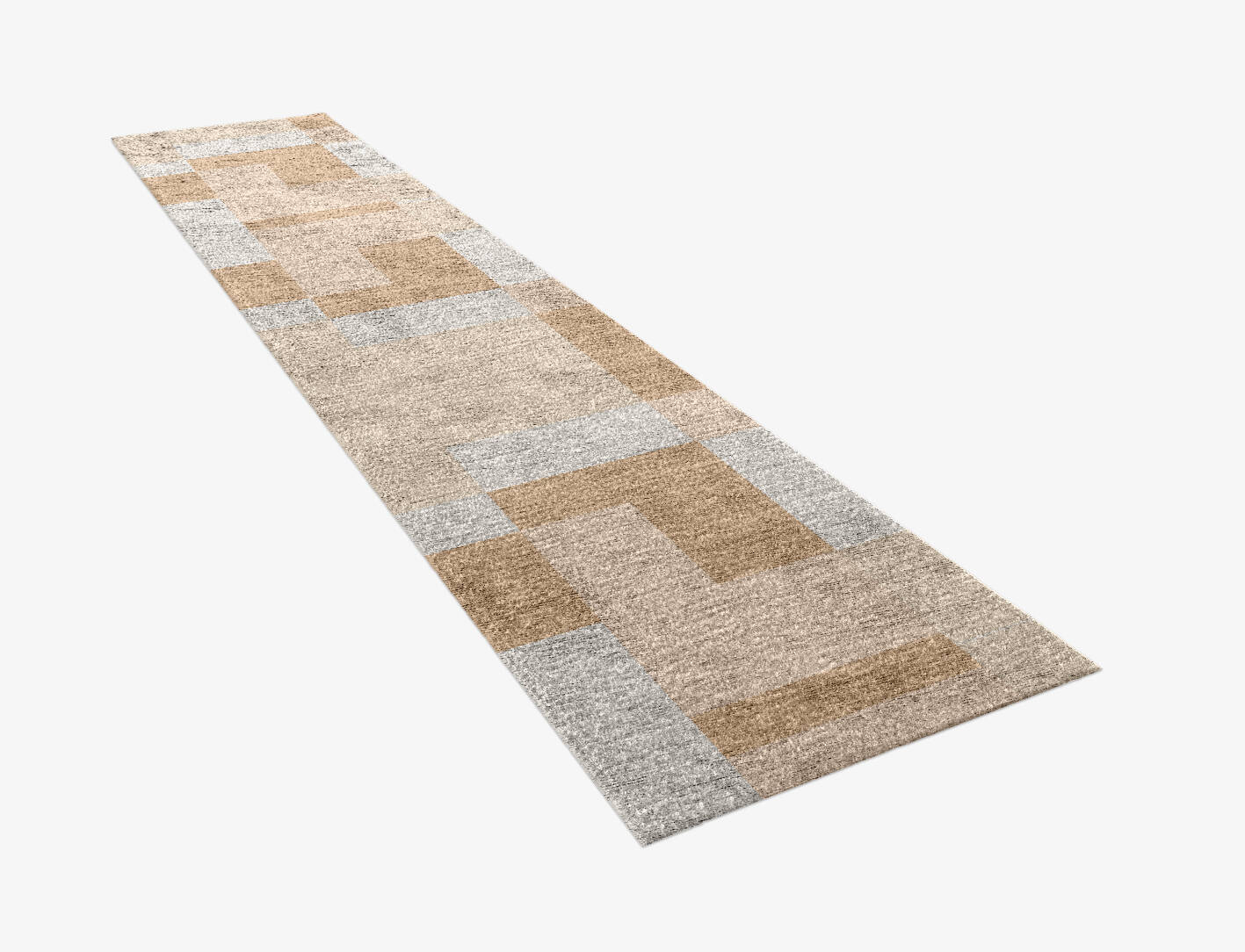 Eunoia  Runner Hand Knotted Bamboo Silk Custom Rug by Rug Artisan